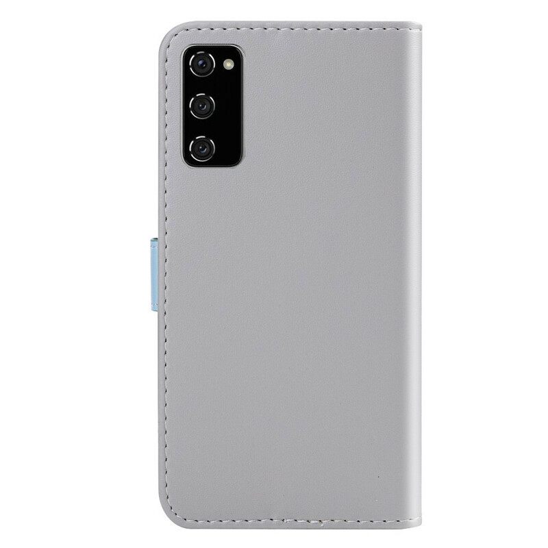 Kotelot Samsung Galaxy S20 FE Tricolor Leather Style