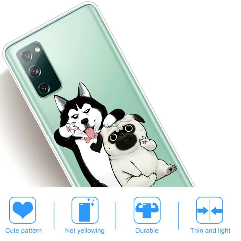 Kuori Samsung Galaxy S20 FE Hauskat Koirat