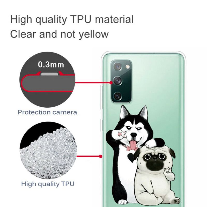 Kuori Samsung Galaxy S20 FE Hauskat Koirat