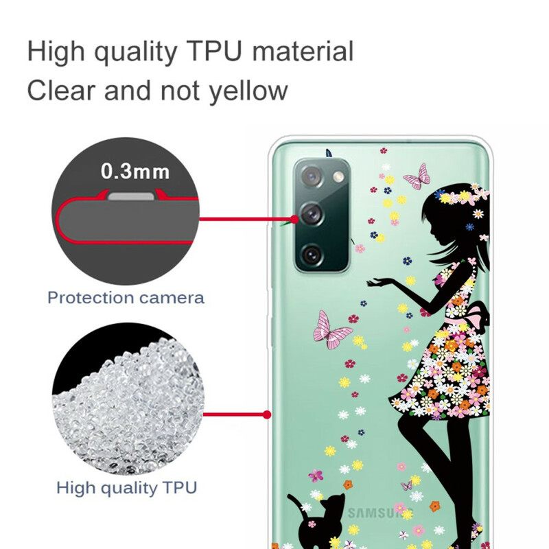 Kuori Samsung Galaxy S20 FE Kaunis Kukkapää
