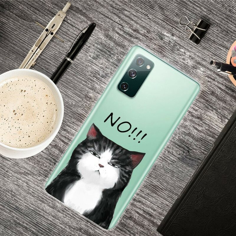 Kuori Samsung Galaxy S20 FE Kissa Joka Sanoo Ei