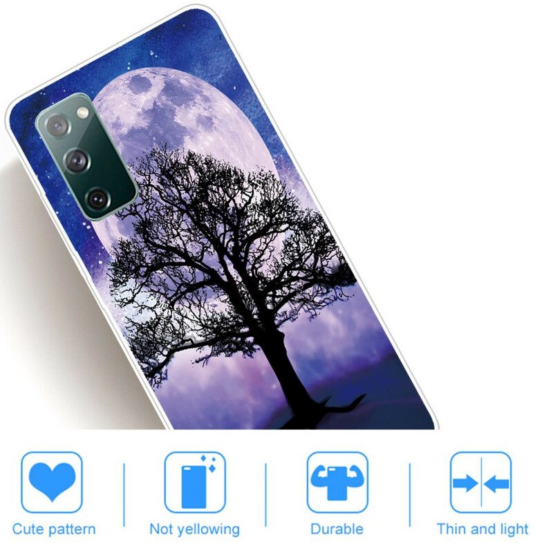 Kuori Samsung Galaxy S20 FE Puu Ja Kuu