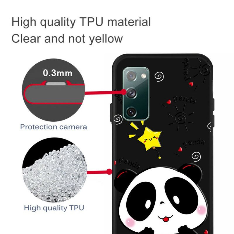 Kuori Samsung Galaxy S20 FE Star Panda