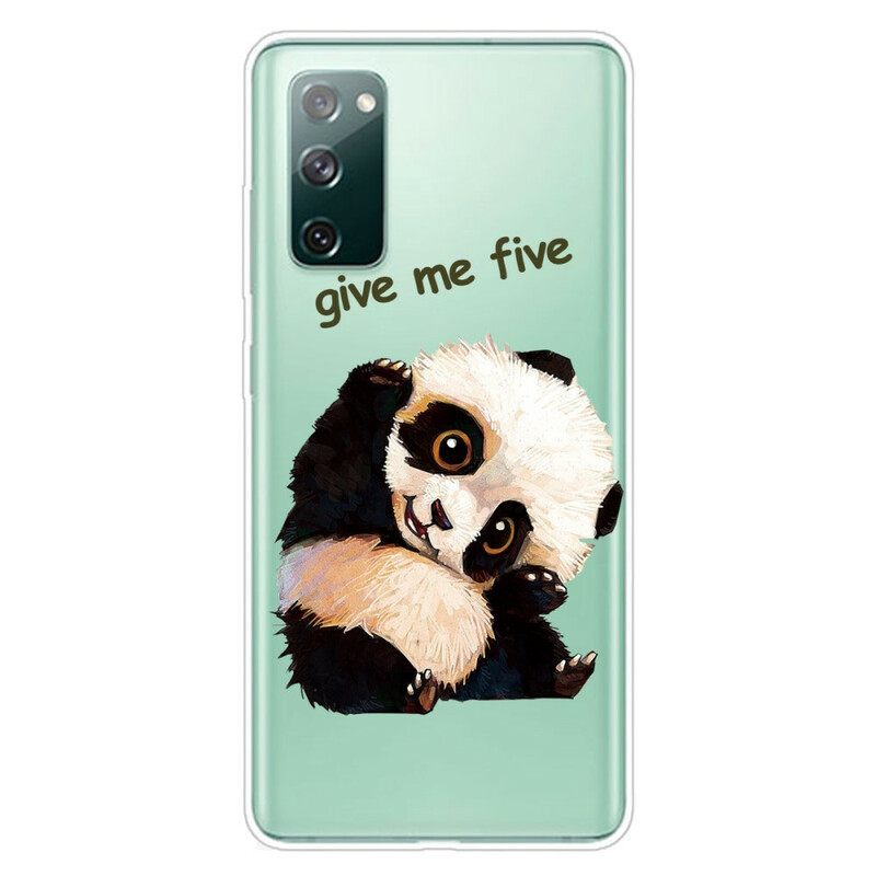 Kuori Samsung Galaxy S20 FE Transparent Panda Anna Minulle Viisi