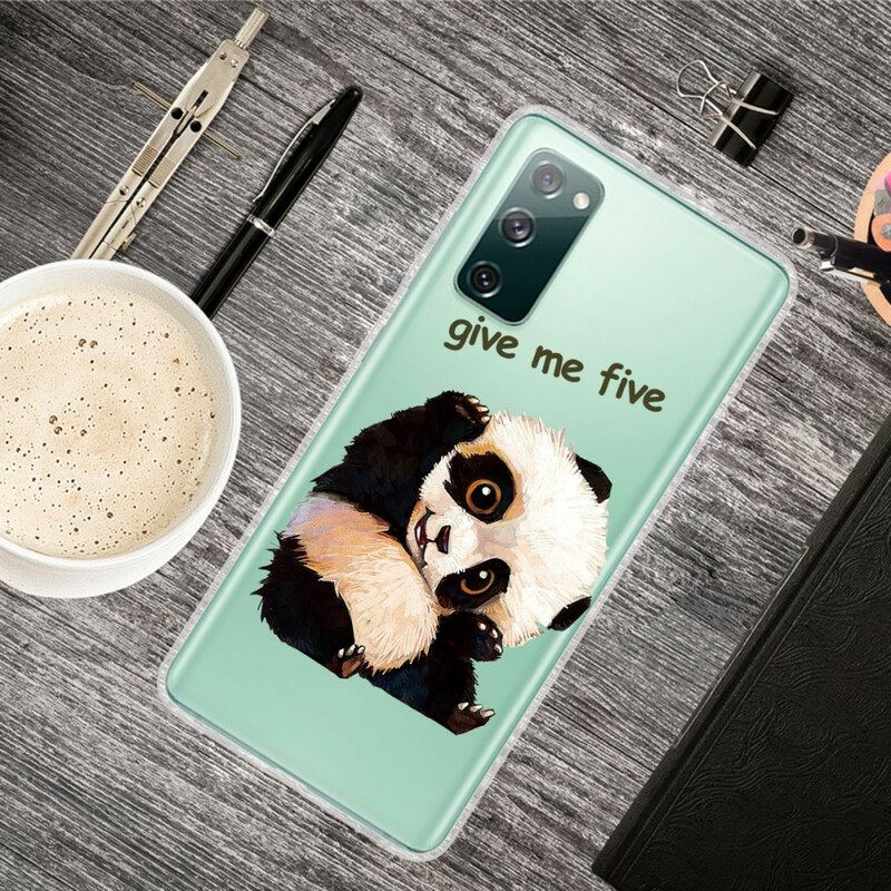 Kuori Samsung Galaxy S20 FE Transparent Panda Anna Minulle Viisi