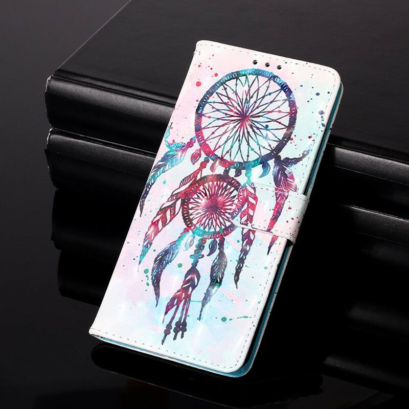 Nahkakotelo Samsung Galaxy S20 FE Watercolour Dreamcatcher
