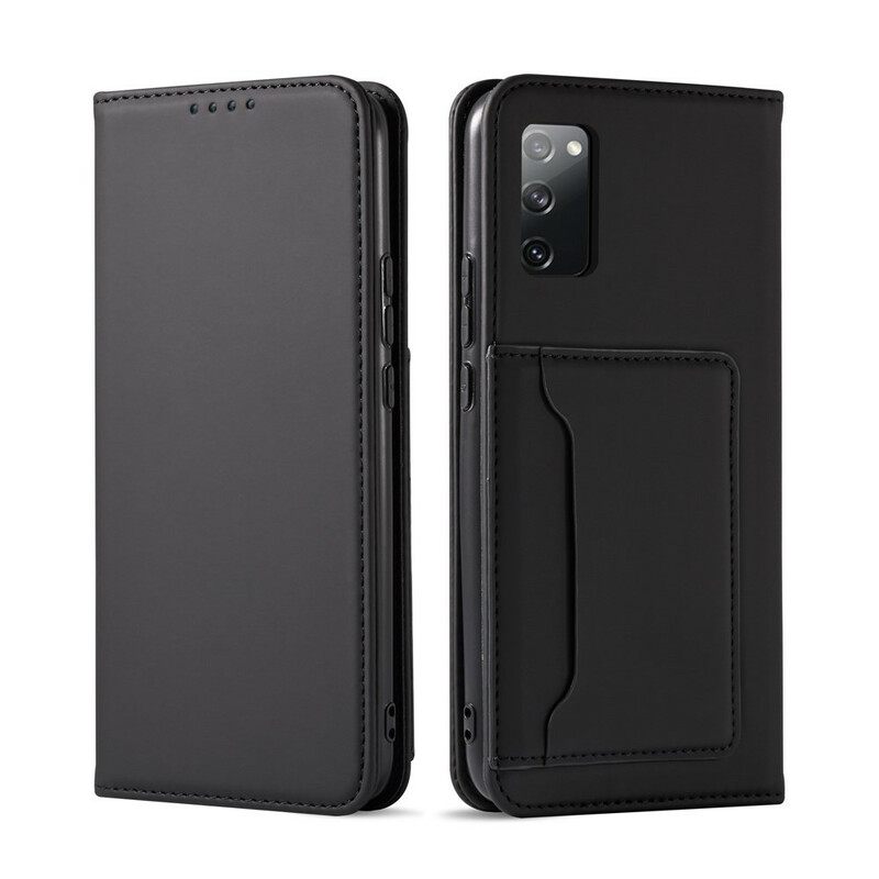 Puhelinkuoret Samsung Galaxy S20 FE Kotelot Flip Korttitelineen Teline