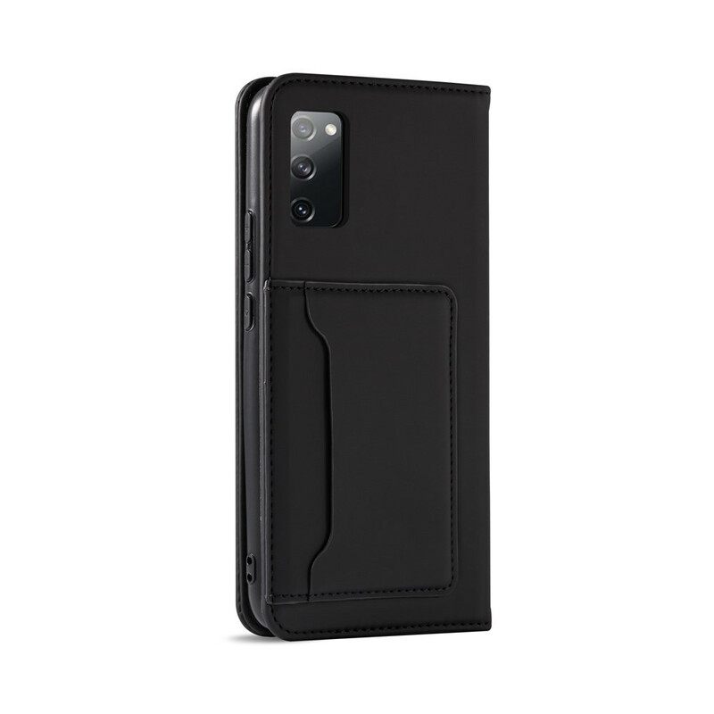 Puhelinkuoret Samsung Galaxy S20 FE Kotelot Flip Korttitelineen Teline