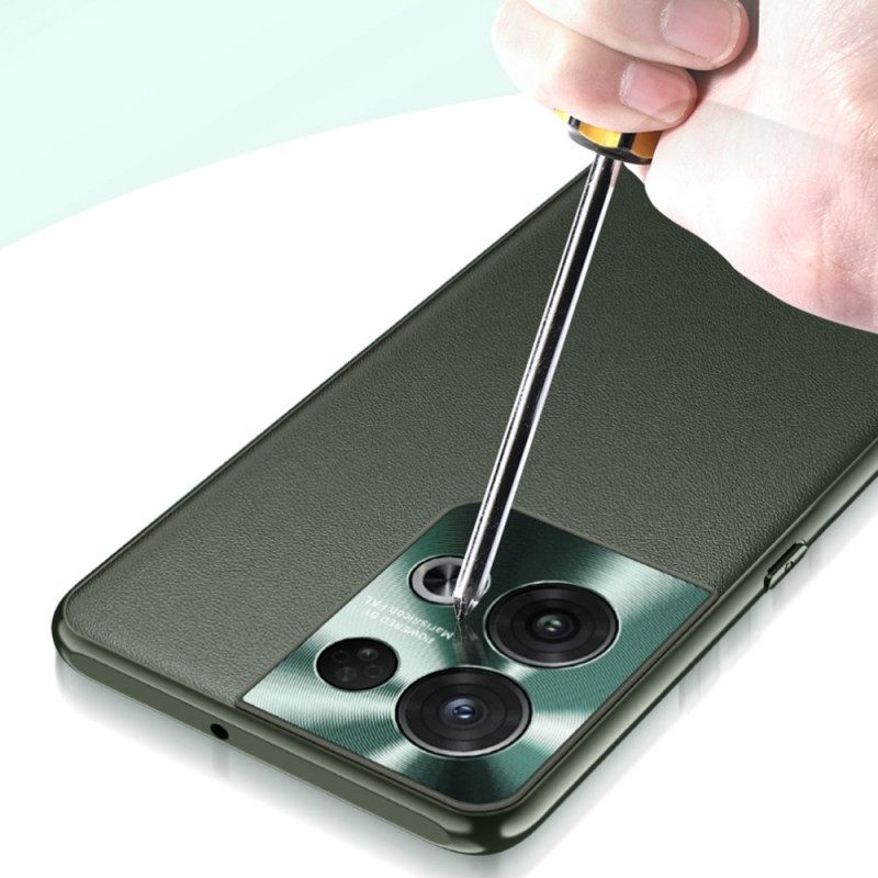Kuori Oppo Reno 8 Pro Premium Faux Leather