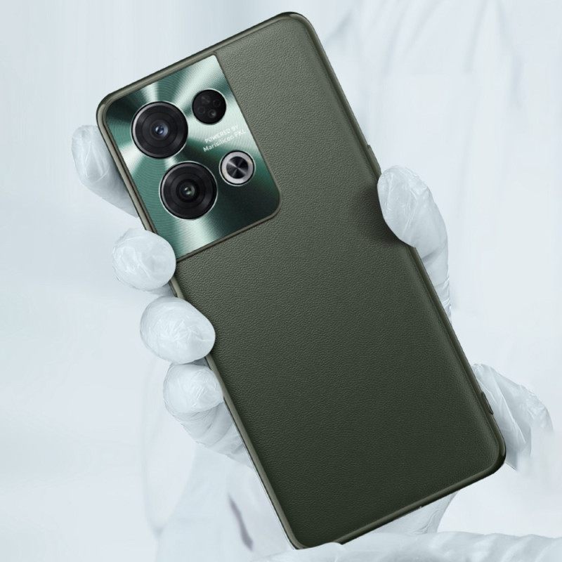 Kuori Oppo Reno 8 Pro Premium Faux Leather