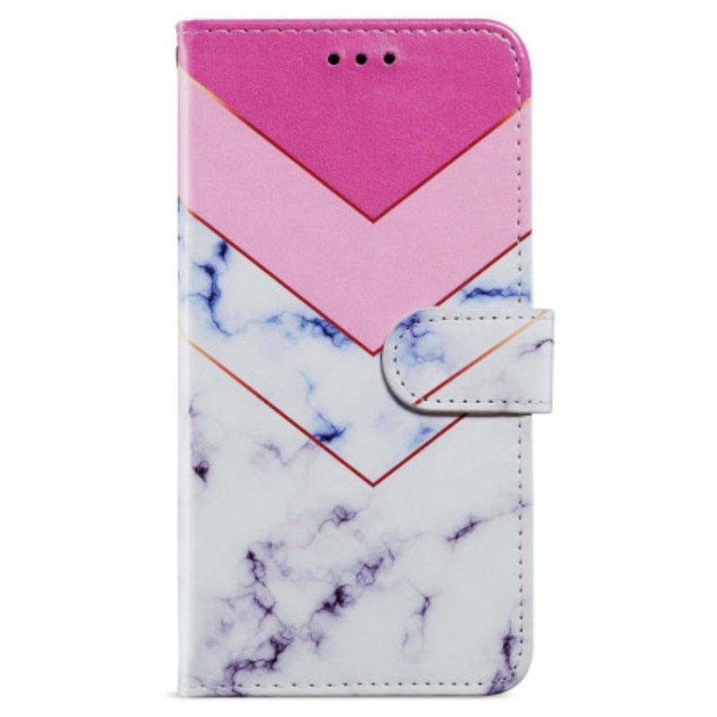Kuoret Oppo A98 5g Savustettu Marmori Hihnalla