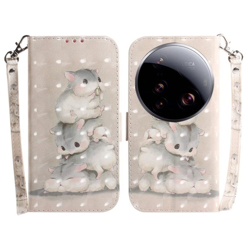 Kotelot Xiaomi 15 Ultra Hamsterit Ja Nauha