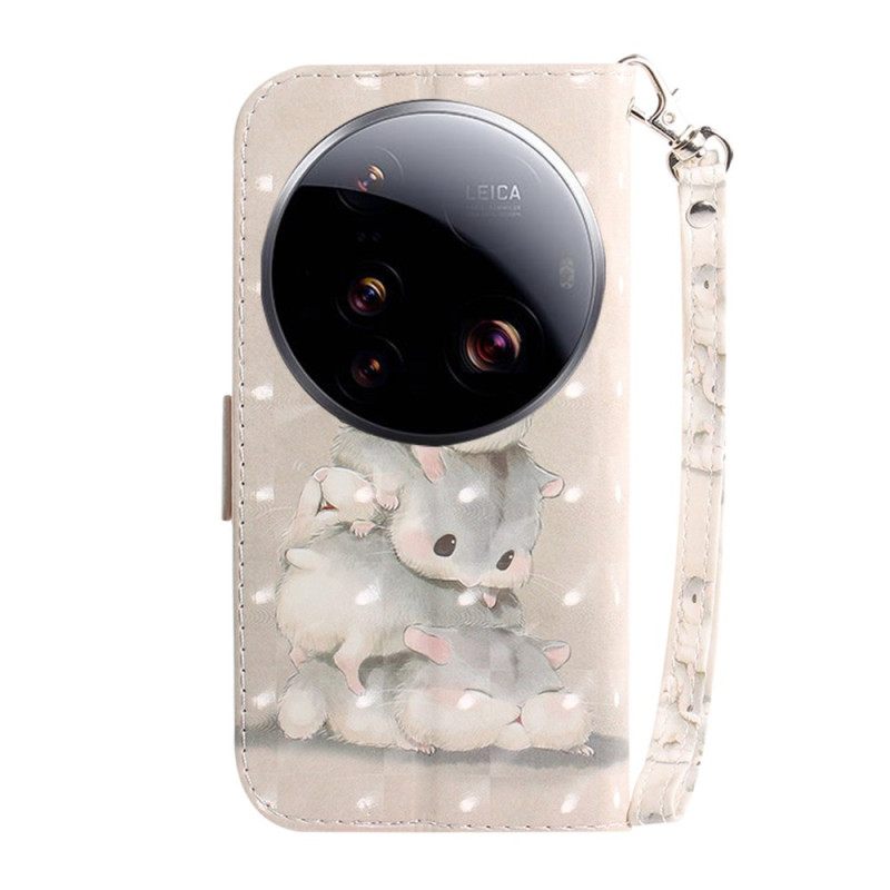 Kotelot Xiaomi 15 Ultra Hamsterit Ja Nauha