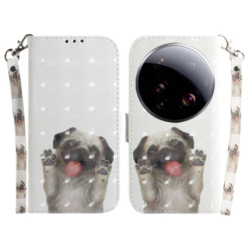 Kotelot Xiaomi 15 Ultra Mopsi Ja Nauha Suojakuori