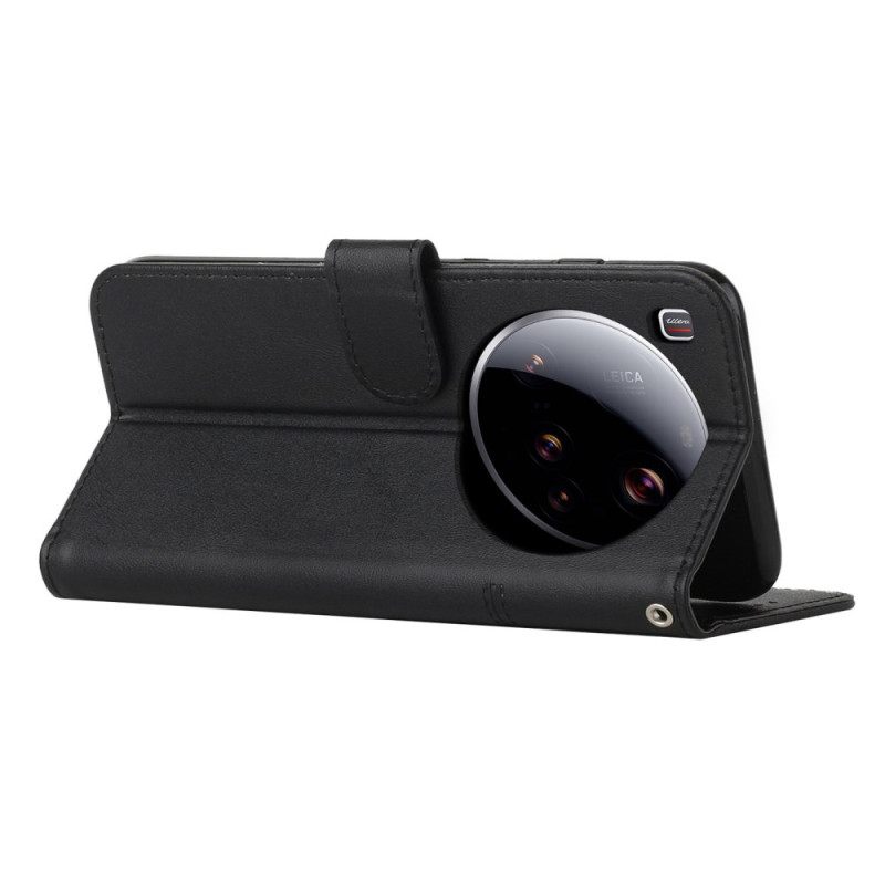 Kotelot Xiaomi 15 Ultra Nahkatyylinen