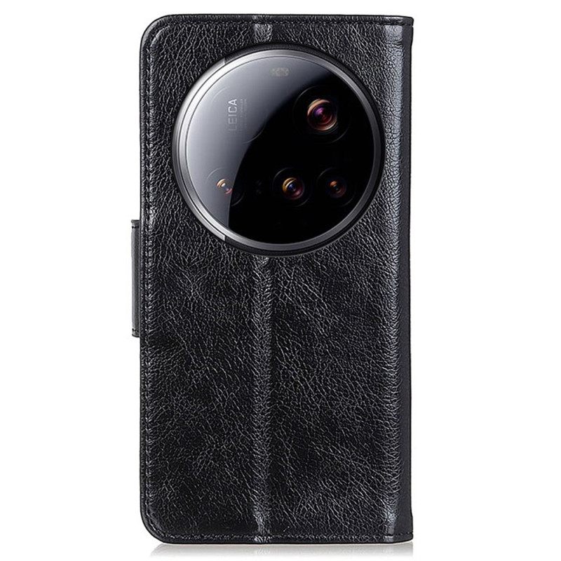 Kotelot Xiaomi 15 Ultra Nappanahkatekstuuri