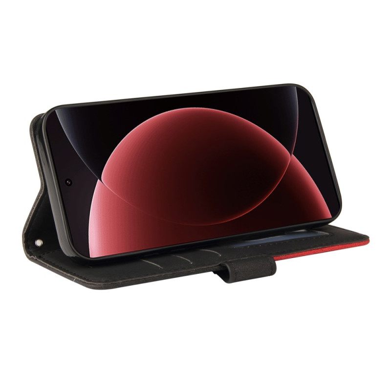 Kotelot Xiaomi 15 Ultra Puhelinkuoret Kaksiväriset Aaltoilevat Viivat