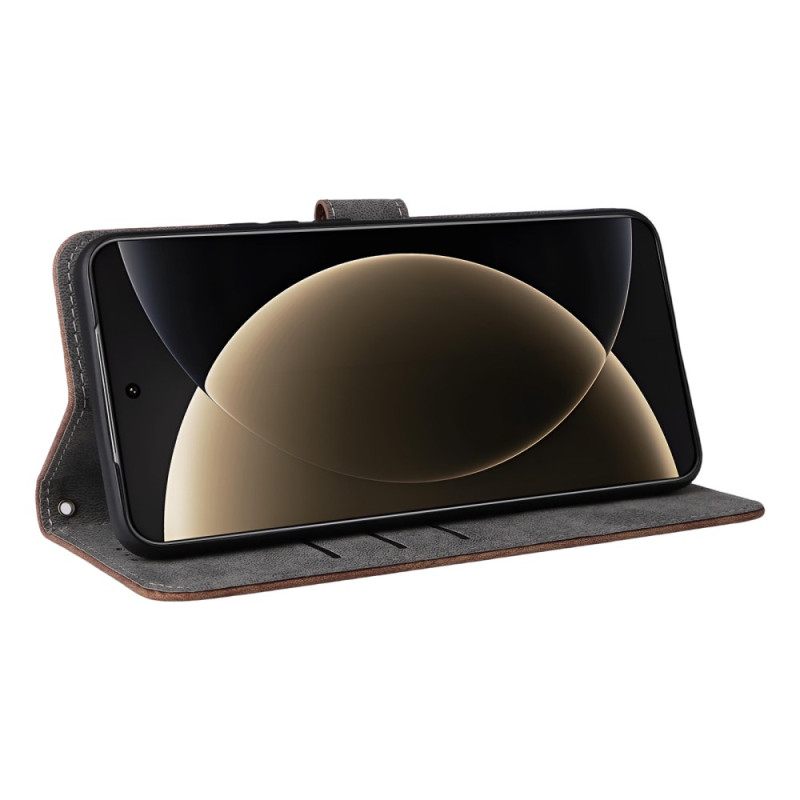 Kotelot Xiaomi 15 Ultra Puhelinkuoret Mokkanahkamainen Rfid-suojattu