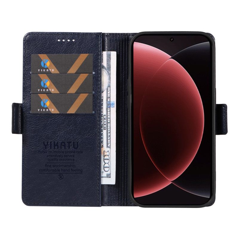 Kotelot Xiaomi 15 Ultra Puhelinkuoret Ykatu Litsikuvioinen Tekonahka