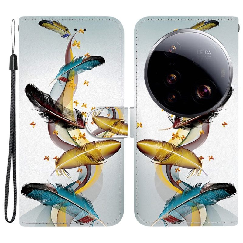 Kotelot Xiaomi 15 Ultra Värikkäät Höyhenet