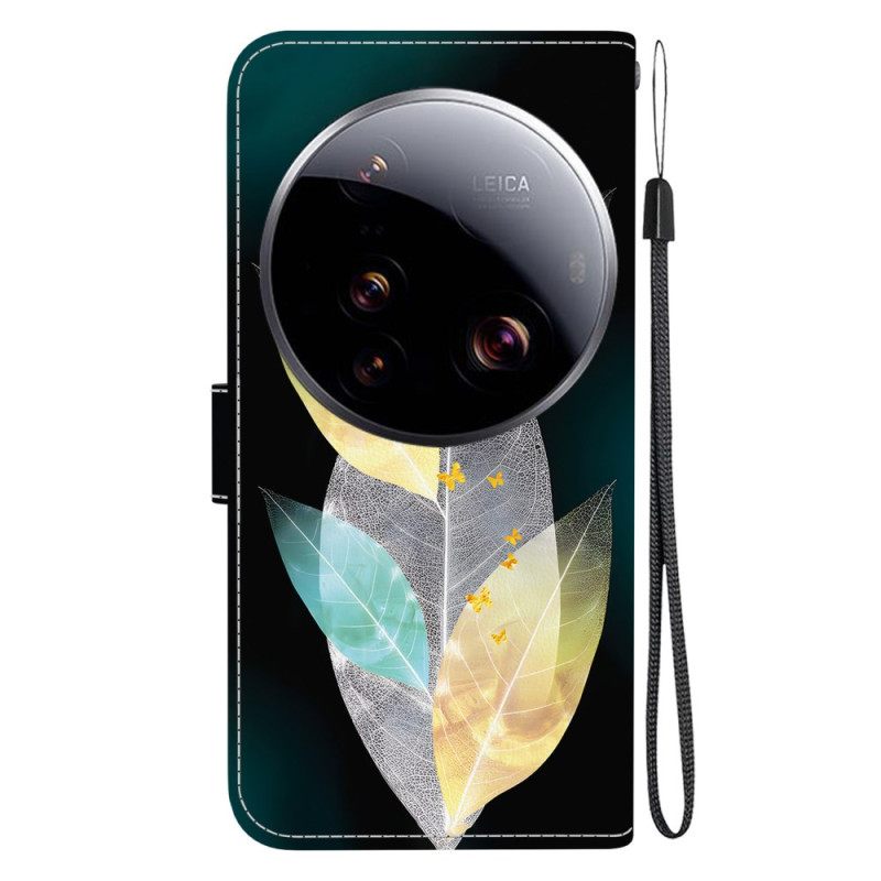 Kotelot Xiaomi 15 Ultra Värikkäät Lehdet