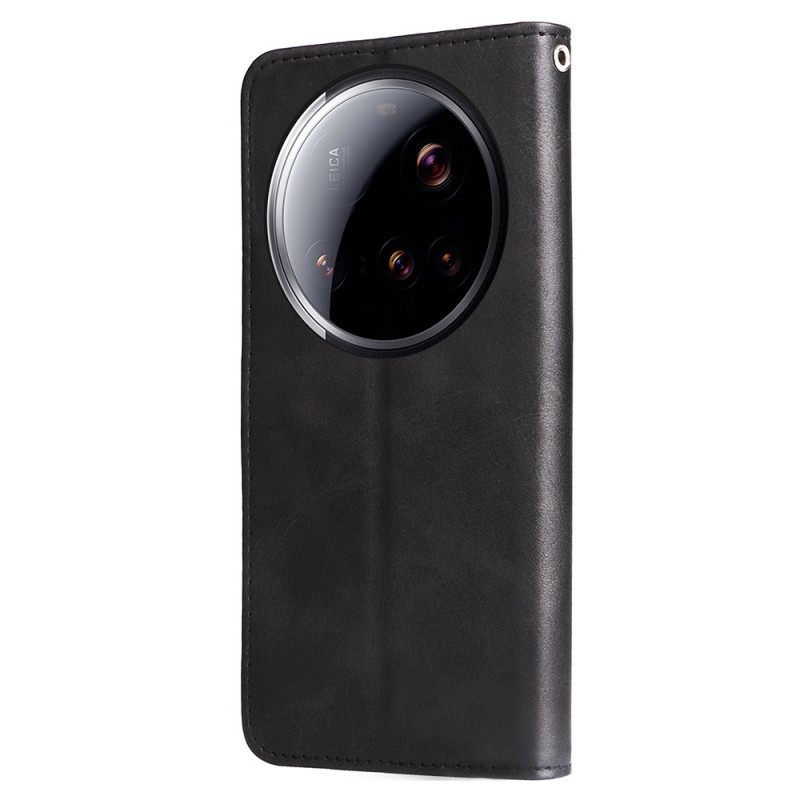 Kotelot Xiaomi 15 Ultra Vetoketjullinen Lompakko Suojakuori