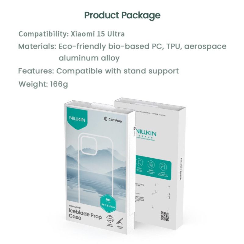 Kuori Xiaomi 15 Ultra Iceblade-potkurisarja Nillkin