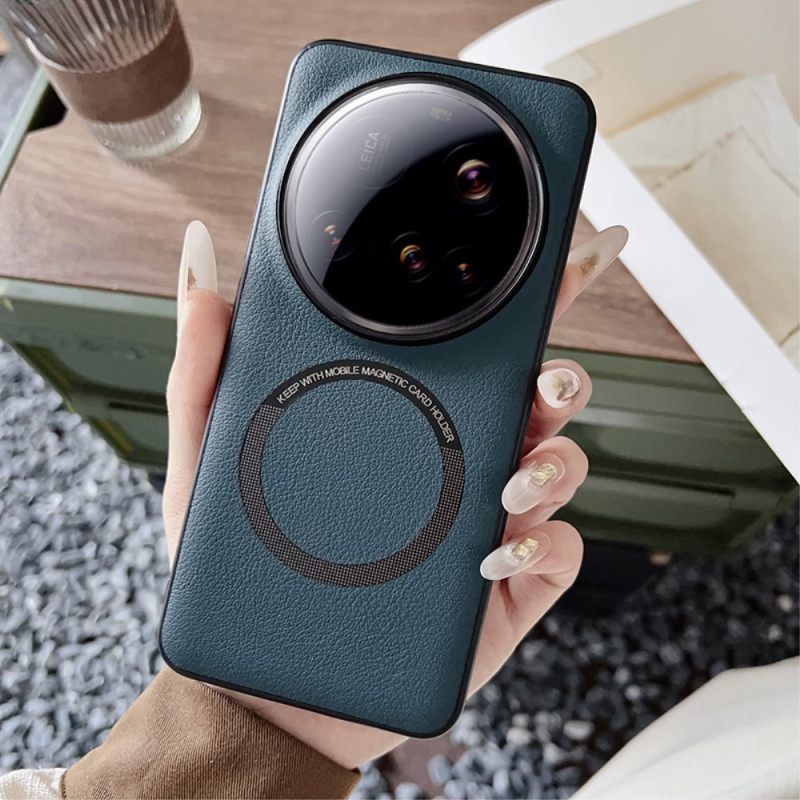 Kuori Xiaomi 15 Ultra Magsafe-nahkakuviointiyhteensopiva