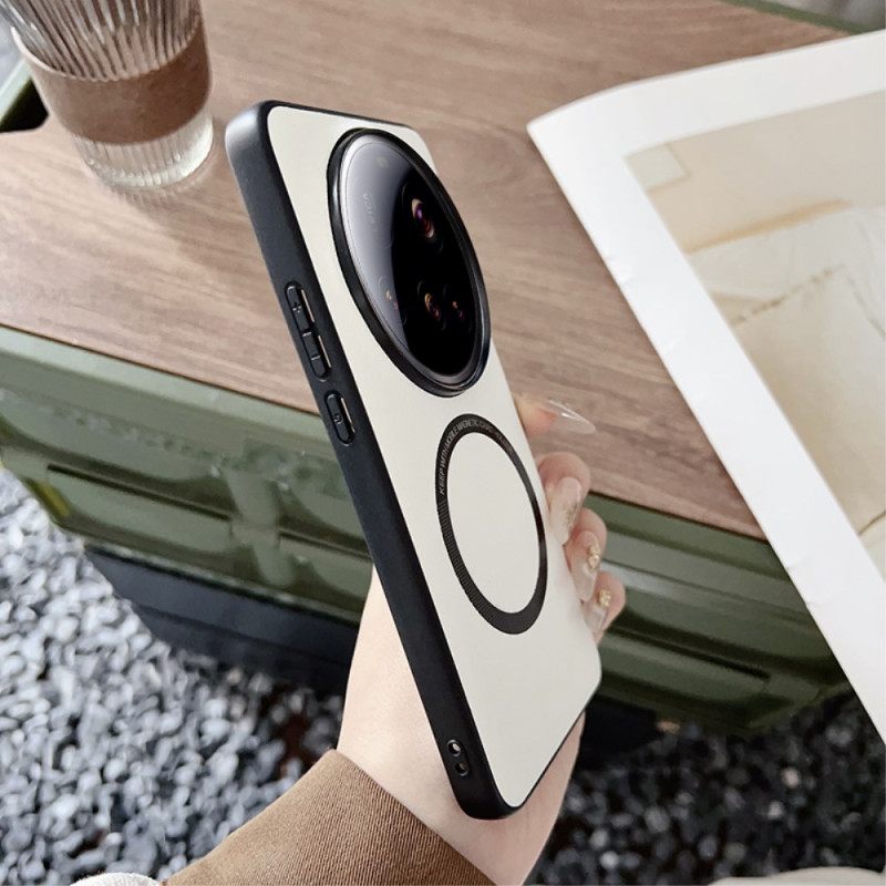 Kuori Xiaomi 15 Ultra Magsafe-nahkakuviointiyhteensopiva