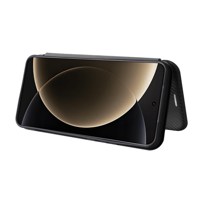 Nahkakotelo Xiaomi 15 Ultra Harjattu Hiilikuitu