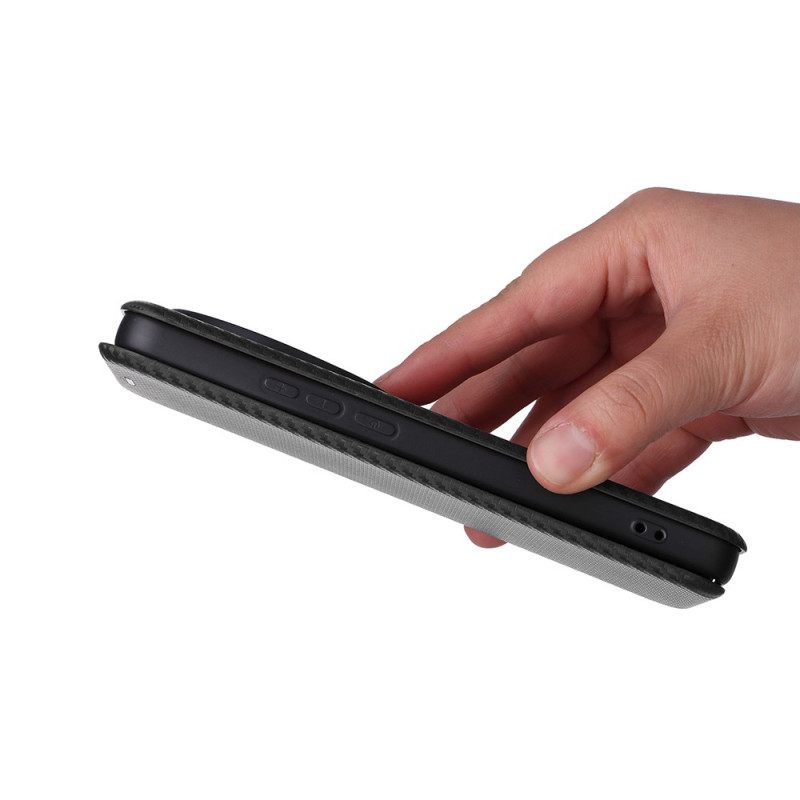 Nahkakotelo Xiaomi 15 Ultra Harjattu Hiilikuitu