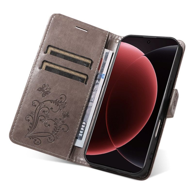 Nahkakotelo Xiaomi 15 Ultra Jättiläisperhoset