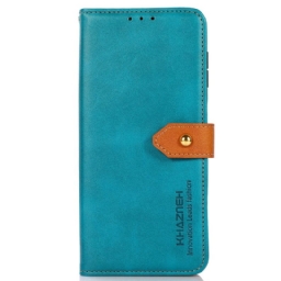 Nahkakotelo Xiaomi 15 Ultra Kultainen Lukko