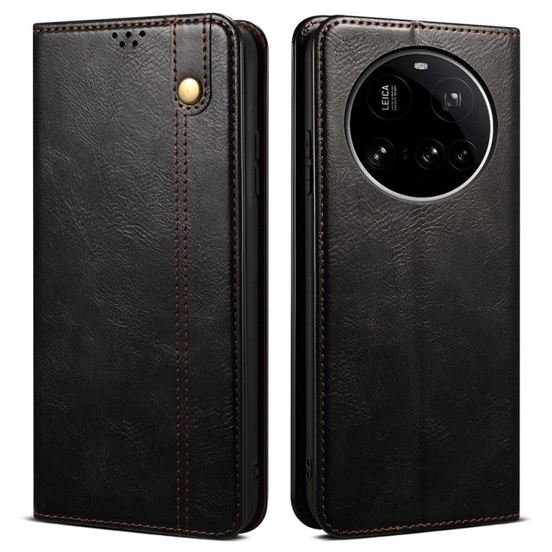 Nahkakotelo Xiaomi 15 Ultra Puhelinkuoret Vahattu Keinonahka