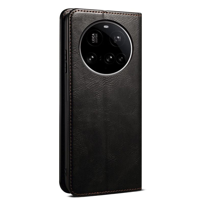 Nahkakotelo Xiaomi 15 Ultra Puhelinkuoret Vahattu Keinonahka