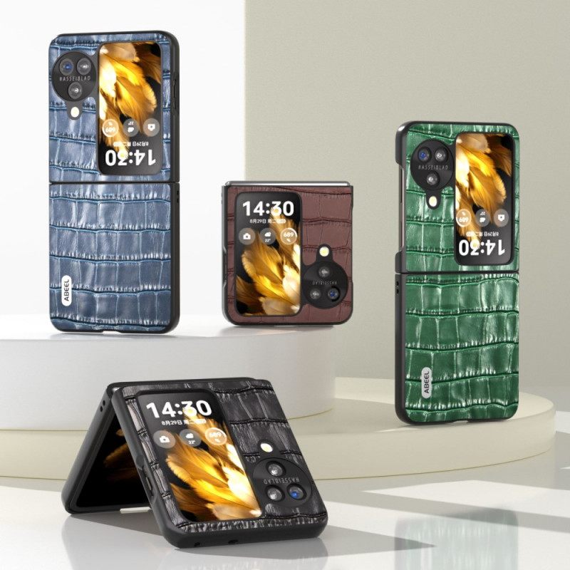 Kuori Oppo Find N3 Flip Krokotiiliefekti Abeel