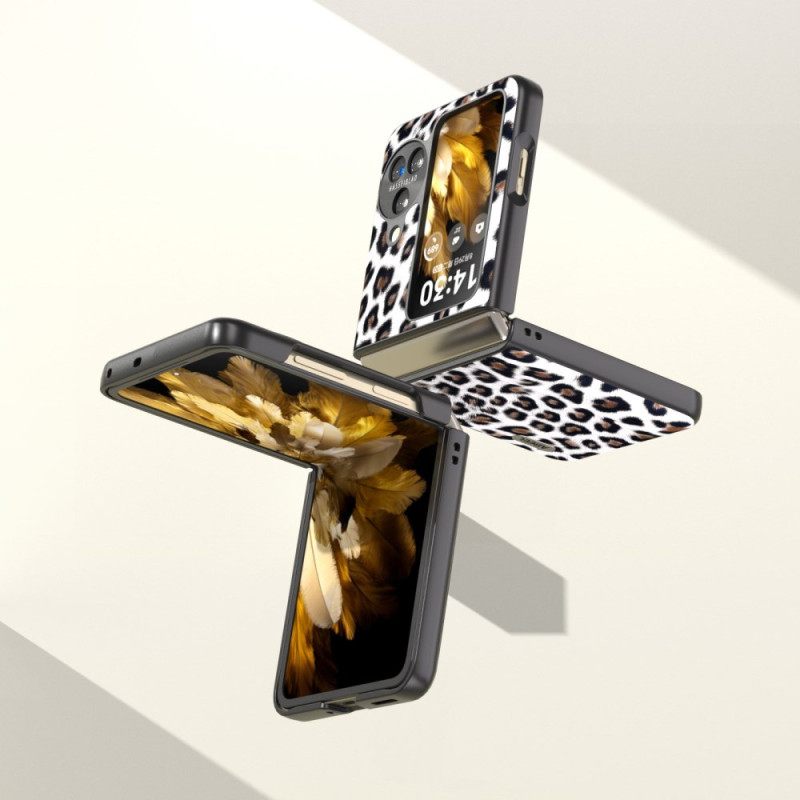 Kuori Oppo Find N3 Flip Leopardikuvio Abeel