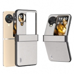 Kuori Oppo Find N3 Flip Teksturoitu Nahka Abeel