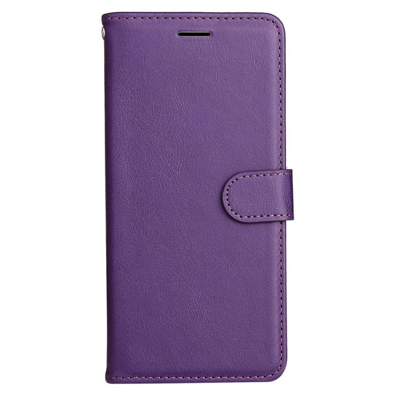 Flip Case Oppo Find X5 Pro Suojaketju Kuori United Strapille