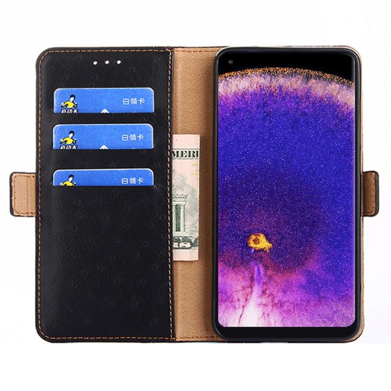Kotelot Oppo Find X5 Pro Bicolor Strutsin Ihon Rakenne