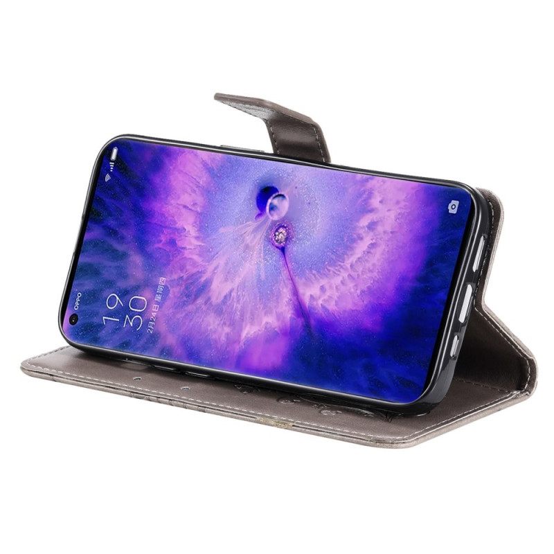 Kotelot Oppo Find X5 Pro Suojaketju Kuori Giant Thong Butterflies