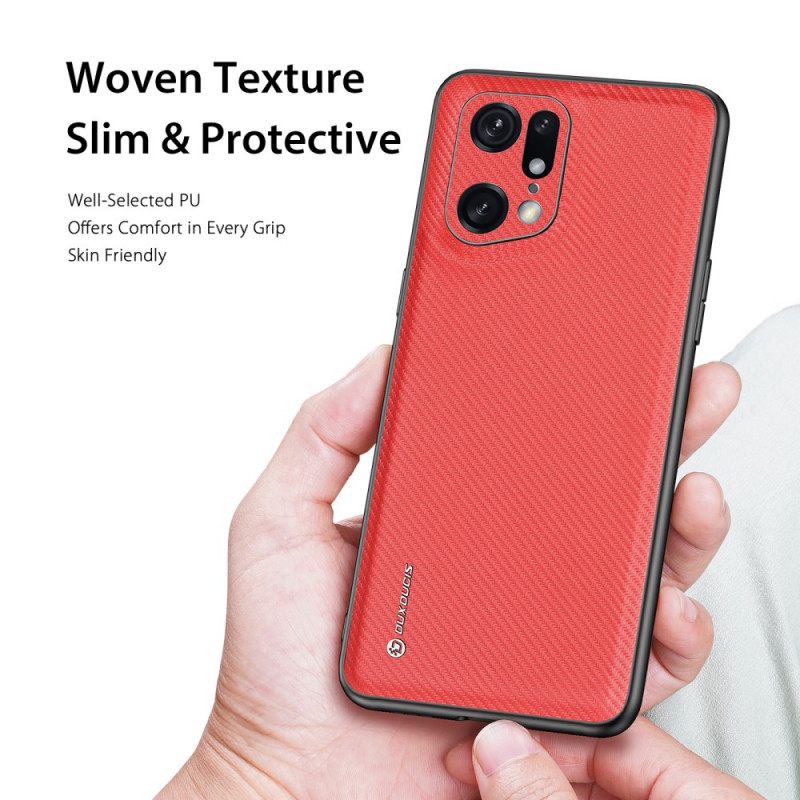 Kuori Oppo Find X5 Pro Dux Ducis Fino Sarja