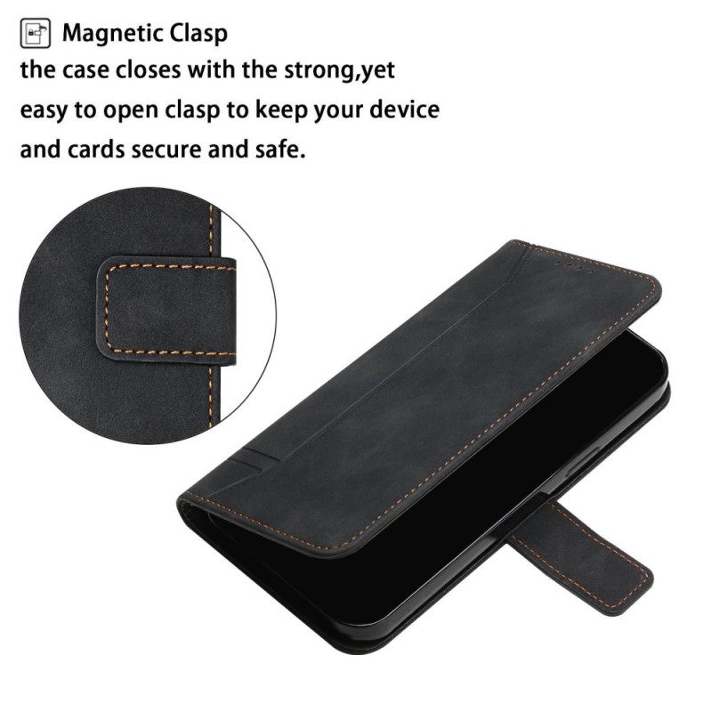 Nahkakotelo Oppo Find X5 Pro Suojaketju Kuori Smile To Strap