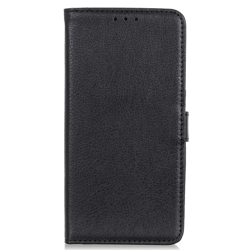 Kotelot Samsung Galaxy A03 Premium Litchi Faux Leather
