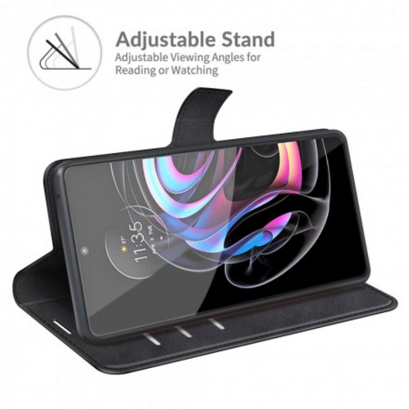Kotelot Motorola Edge 20 Lite Slim Extreme Leather Effect