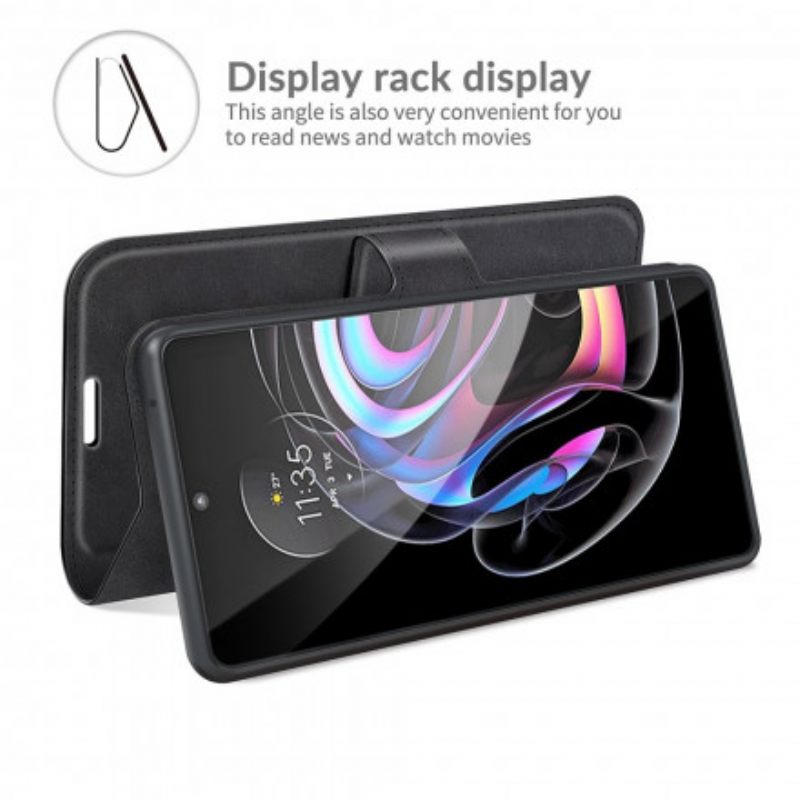 Kotelot Motorola Edge 20 Lite Slim Extreme Leather Effect