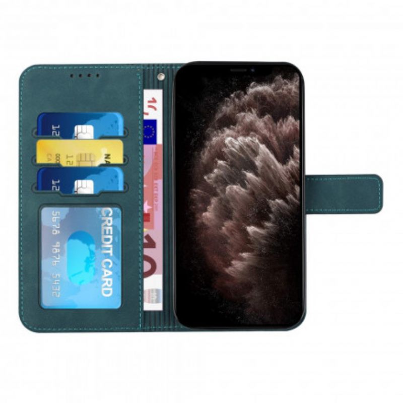 Kotelot Motorola Edge 20 Lite Smile Ja Lanyard