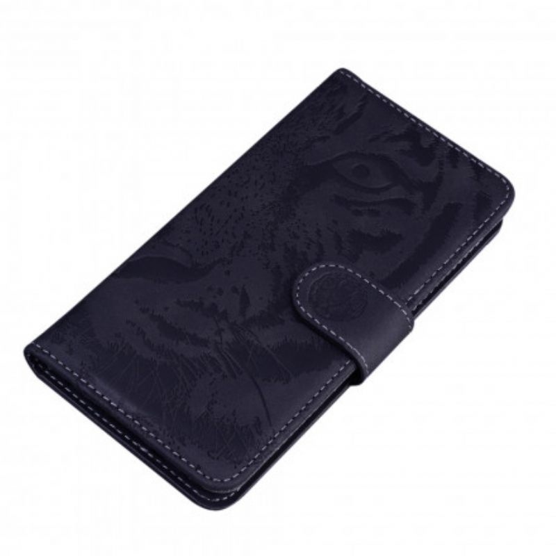 Kotelot Motorola Edge 20 Lite Tiger Face Print