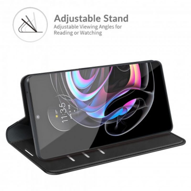 Puhelinkuoret Motorola Edge 20 Lite Kotelot Flip Skin-touch
