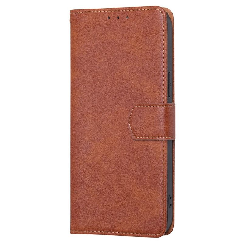 Nahkakotelo Oppo Reno 8 Faux Leather Parked